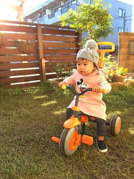 hmyさん（キッズ・80cm）の秋コーディネート