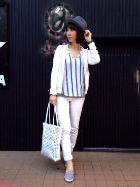 ワニコさん（レディース・162cm）の夏コーディネート