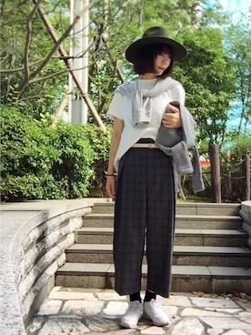 ワニコさん（レディース・162cm）の秋コーディネート