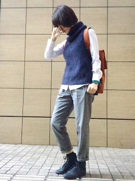 ワニコさん（レディース・162cm）の秋コーディネート