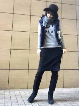 ワニコさん（レディース・162cm）の冬コーディネート