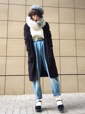 ワニコさん（レディース・162cm）の冬コーディネート