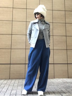 ワニコさん(レディース・162cm)の冬コーディネート