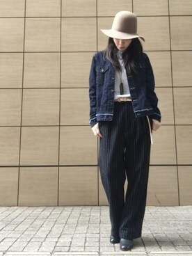 ワニコさん(レディース・162cm)の冬コーディネート