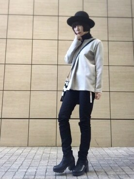 ワニコさん(レディース・162cm)の冬コーディネート