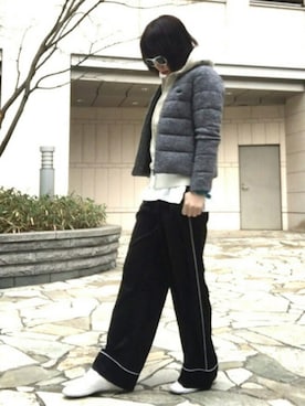 ワニコさん（レディース・162cm）の冬コーディネート