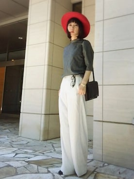 ワニコさん（レディース・162cm）の夏コーディネート