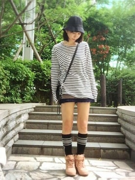 ワニコさん(レディース・162cm)の夏コーディネート