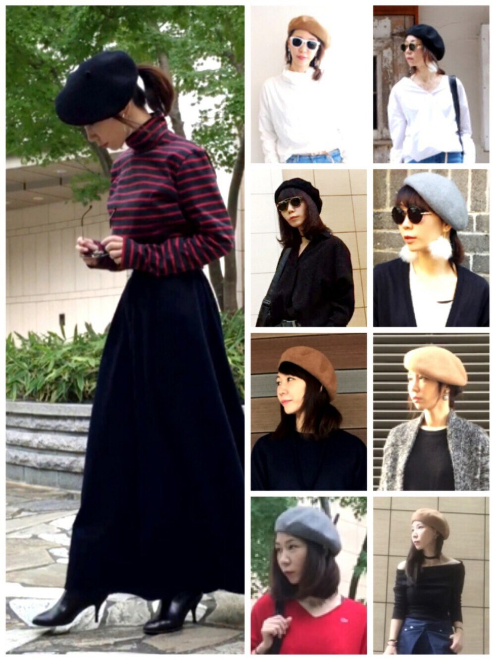 ブラック系のシャツ/ブラウス、レッド系のワンピース、ブラック系のTシャツ/カットソーを着用したレディースの冬コーディネートの1枚目の写真