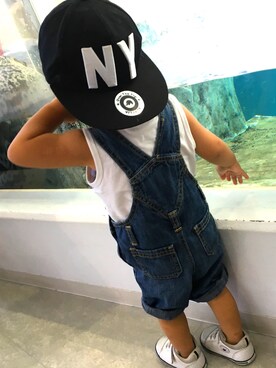 ASAHI☺︎︎さん（キッズ・80cm）の秋コーディネート