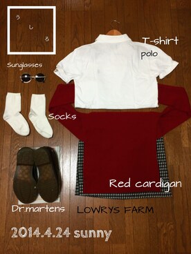 さとうありささんのコーディネート