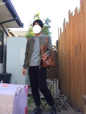 かいさん（メンズ・168cm）の秋コーディネート