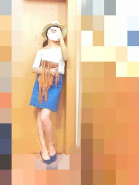 「Millie'sのアイテム」を使った、mimosa さん（レディース・164cm）の夏コーディネート