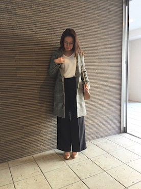 「ALDO（アルド）のアイテム」を使った、miyaさん（レディース・155cm）の冬コーディネート