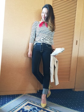 「アイテム（腕時計）」を使った、miyaさん（レディース・155cm・30代）の冬コーディネート