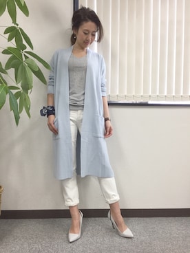 「アイテム（アナログ腕時計）」を使った、miyaさん（レディース・155cm・30代）の春コーディネート