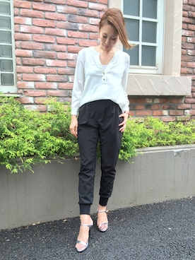 「アイテム（腕時計）」を使った、miyaさん（レディース・155cm・30代）の春コーディネート