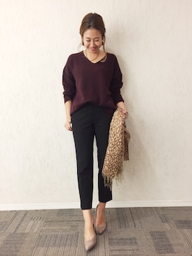 miyaさん（レディース・155cm）の秋コーディネート