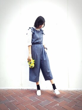 matsuさん（レディース・157cm）の春コーディネート