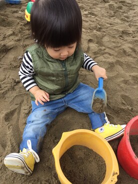 S♡Cさん（キッズ・80cm）の秋コーディネート