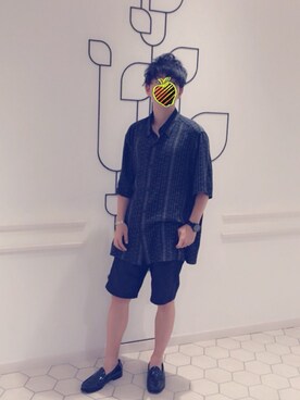 「お買い物」｜「アイテム（チノパンツ）」を使った、kkkkkktjkjさん（メンズ・169cm）の夏コーディネート