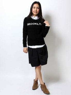 FREAK'S STORE HEAD OFFICE WOMENさん(レディース・160cm)の冬コーディネート