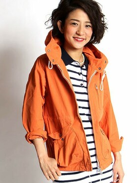 「エスニック」｜「アイテム（マウンテンパーカー）」を使った、FREAK'S STORE HEAD OFFICE WOMENさん（レディース・160cm）の春コーディネート