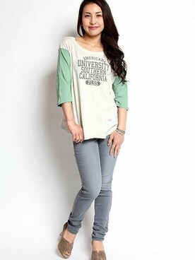 FREAK'S STORE HEAD OFFICE WOMENさん（レディース・160cm）の春コーディネート