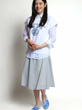 FREAK'S STORE HEAD OFFICE WOMENさん(レディース・160cm)の春コーディネート