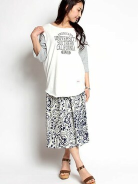 FREAK'S STORE HEAD OFFICE WOMENさん（レディース・160cm）の春コーディネート