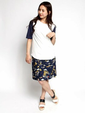 FREAK'S STORE HEAD OFFICE WOMENさん（レディース・160cm）の夏コーディネート