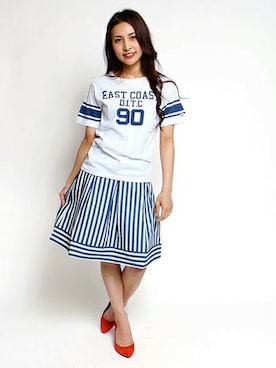 FREAK'S STORE HEAD OFFICE WOMENさん（レディース・160cm）の夏コーディネート