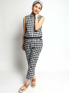 FREAK'S STORE HEAD OFFICE WOMENさん(レディース・160cm)の夏コーディネート