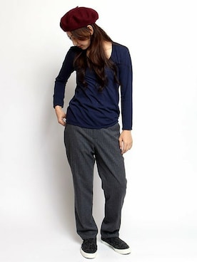 FREAK'S STORE HEAD OFFICE WOMENさん（レディース・160cm）の秋コーディネート