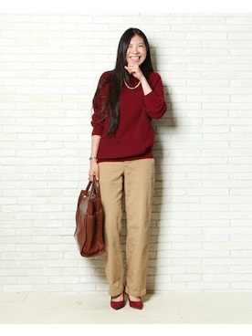 FREAK'S STORE HEAD OFFICE WOMENさん（レディース・160cm）の秋コーディネート