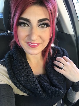 「stripes」｜「アイテム（その他アウター）」を使った、Rebecca Marieさん（レディース・157cm）の秋コーディネート