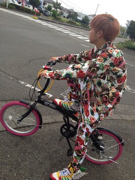 「JEREMYSCOTT」｜りょうまさん（メンズ・171cm）の春コーディネート