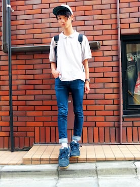 黒坂学さん（メンズ・171cm）の夏コーディネート