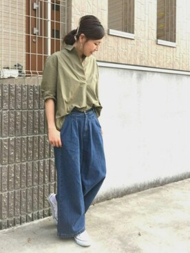 NAOKO.sさん（レディース・158cm）の春コーディネート