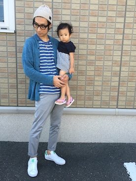 「グレーパンツ」｜BT4.0さん（メンズ・172cm）の夏コーディネート