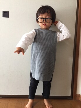 manatoさん（キッズ・90cm）の秋コーディネート