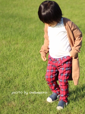 manatoさん（キッズ・90cm）の秋コーディネート