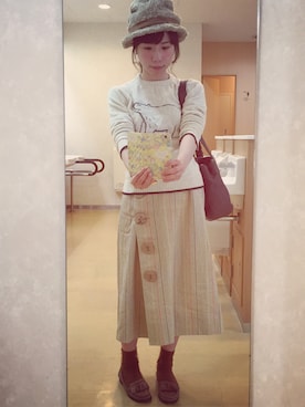 まりこ。さん（レディース・154cm）の秋コーディネート