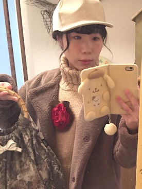 「SWATi（スワティ）のアイテム」を使った、まりこ。さん（レディース・154cm）の冬コーディネート