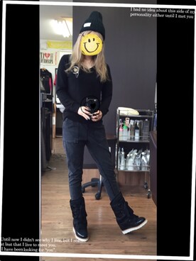 「DOUBLE STANDARD CLOTHING（ダブルスタンダードクロージング）のアイテム（ブーツ）」を使った、makka0122さん（レディース・154cm）の秋コーディネート