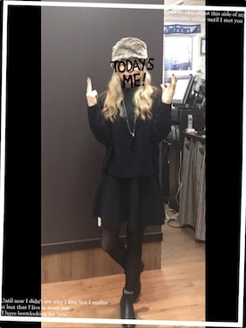 「SELECT.（セレクト）のアイテム（アクセサリー）」を使った、makka0122さん（レディース・154cm）の秋コーディネート