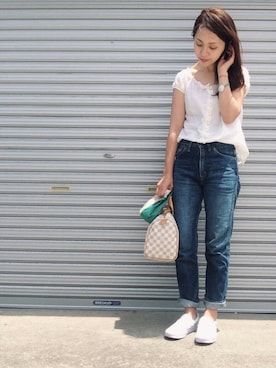 a。さん（レディース・155cm）の夏コーディネート