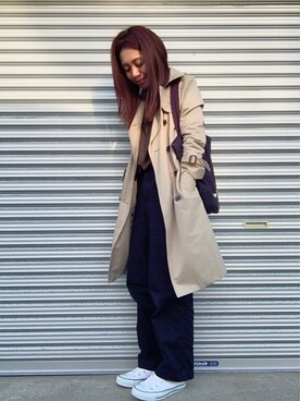 a。さん（レディース・155cm）の冬コーディネート