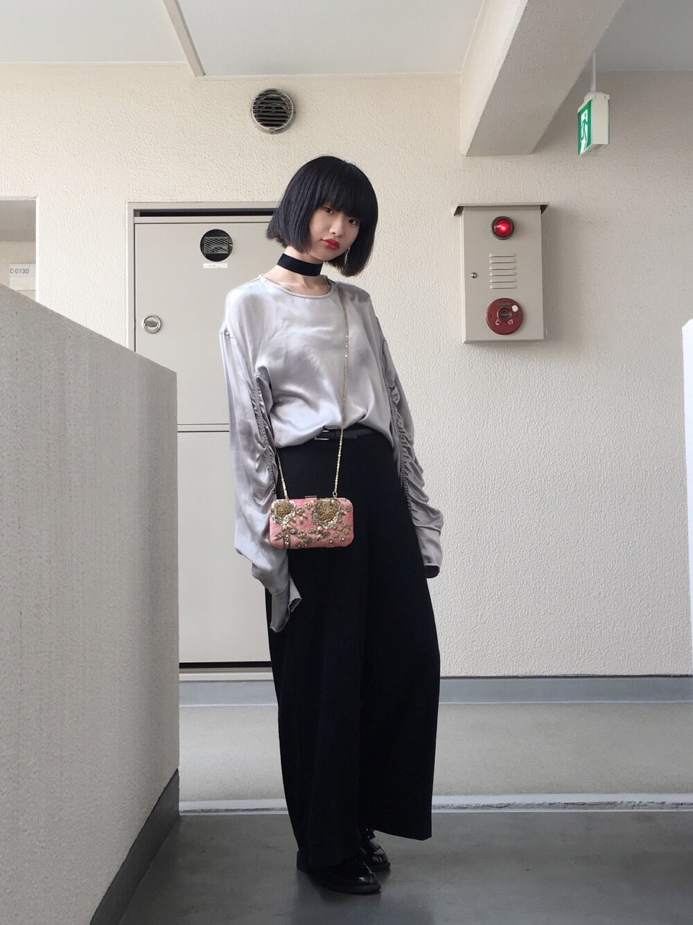 「ZARAのアイテム（トップス、シルバー系）」を使った、ｋａｈｏさん（レディース・165cm）の秋コーディネートの1枚目の写真