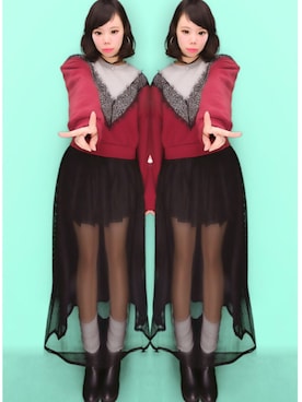 mapopiさん（レディース・161cm）の冬コーディネート